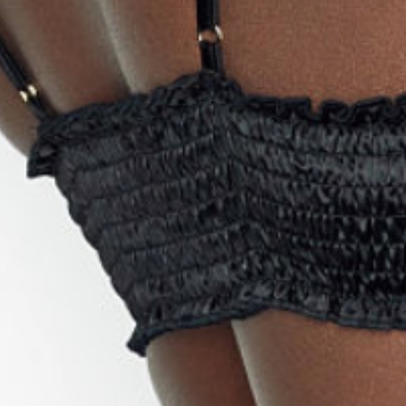 Victoria's Secret Stretch Satin Bandeau Bra Top M - Picture 5 of 5